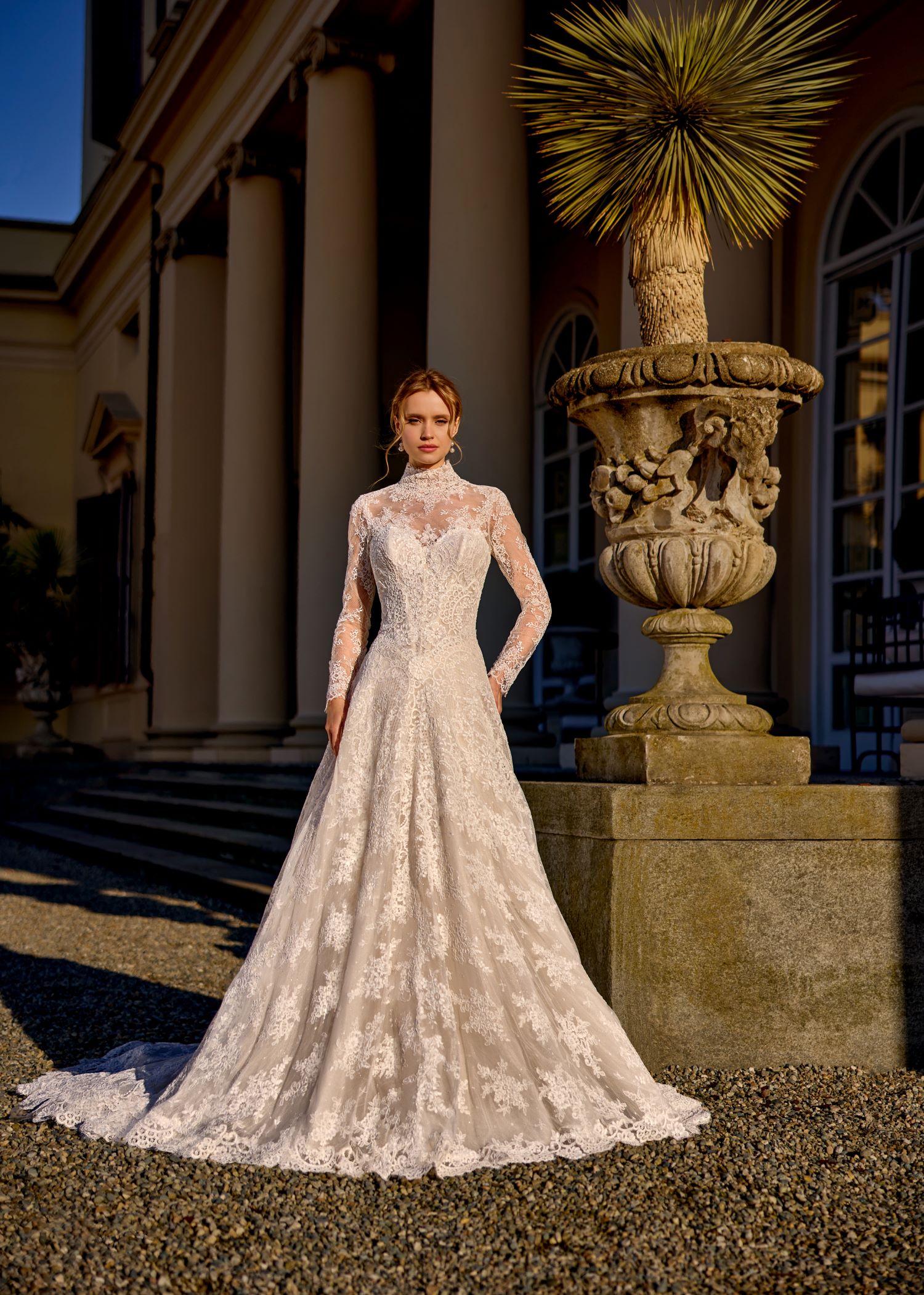 Lace bodysuit by Randy Fenoli